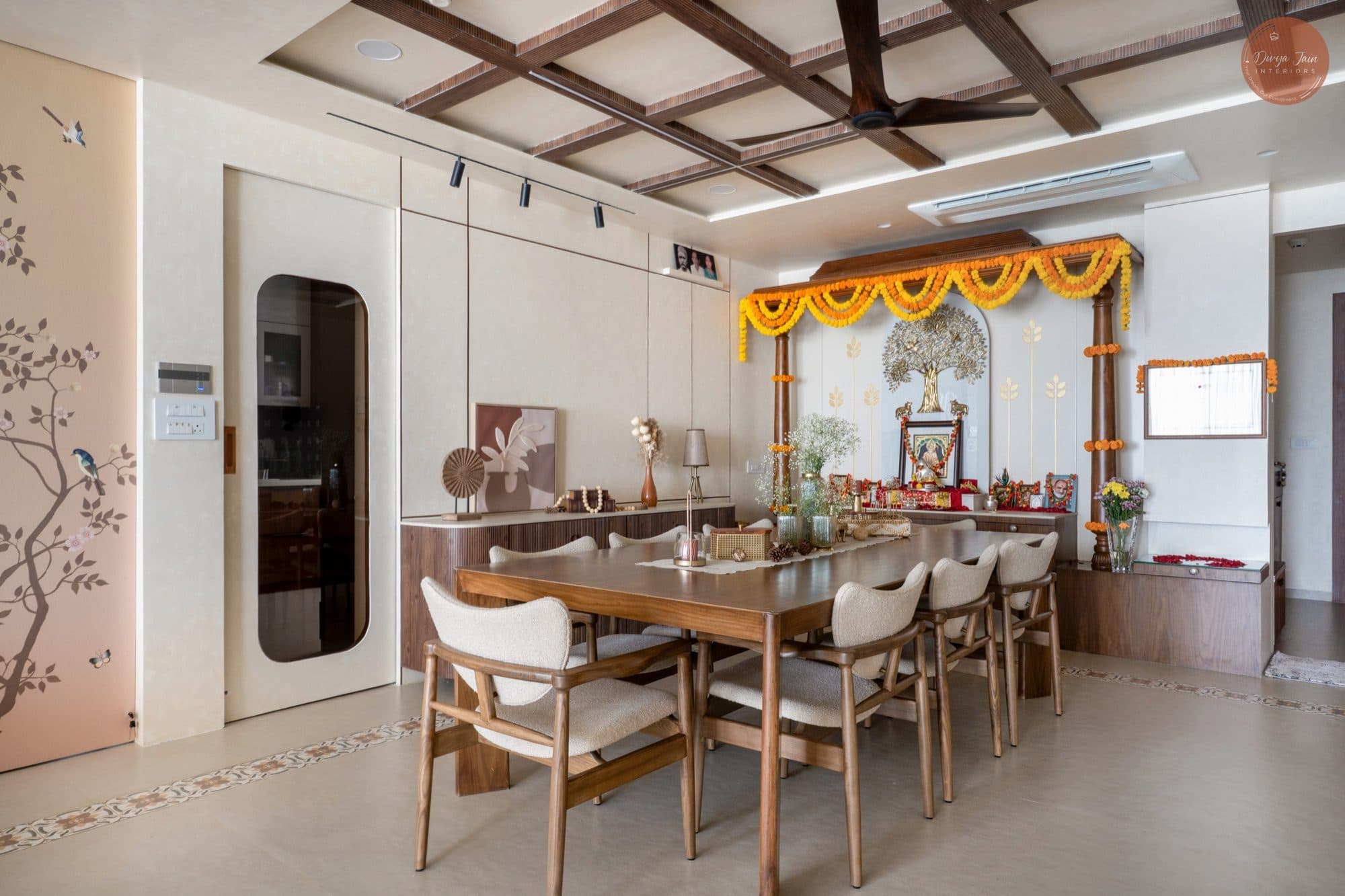 luxury home interior design in Ravet, Pune by Divya Jain Interiors