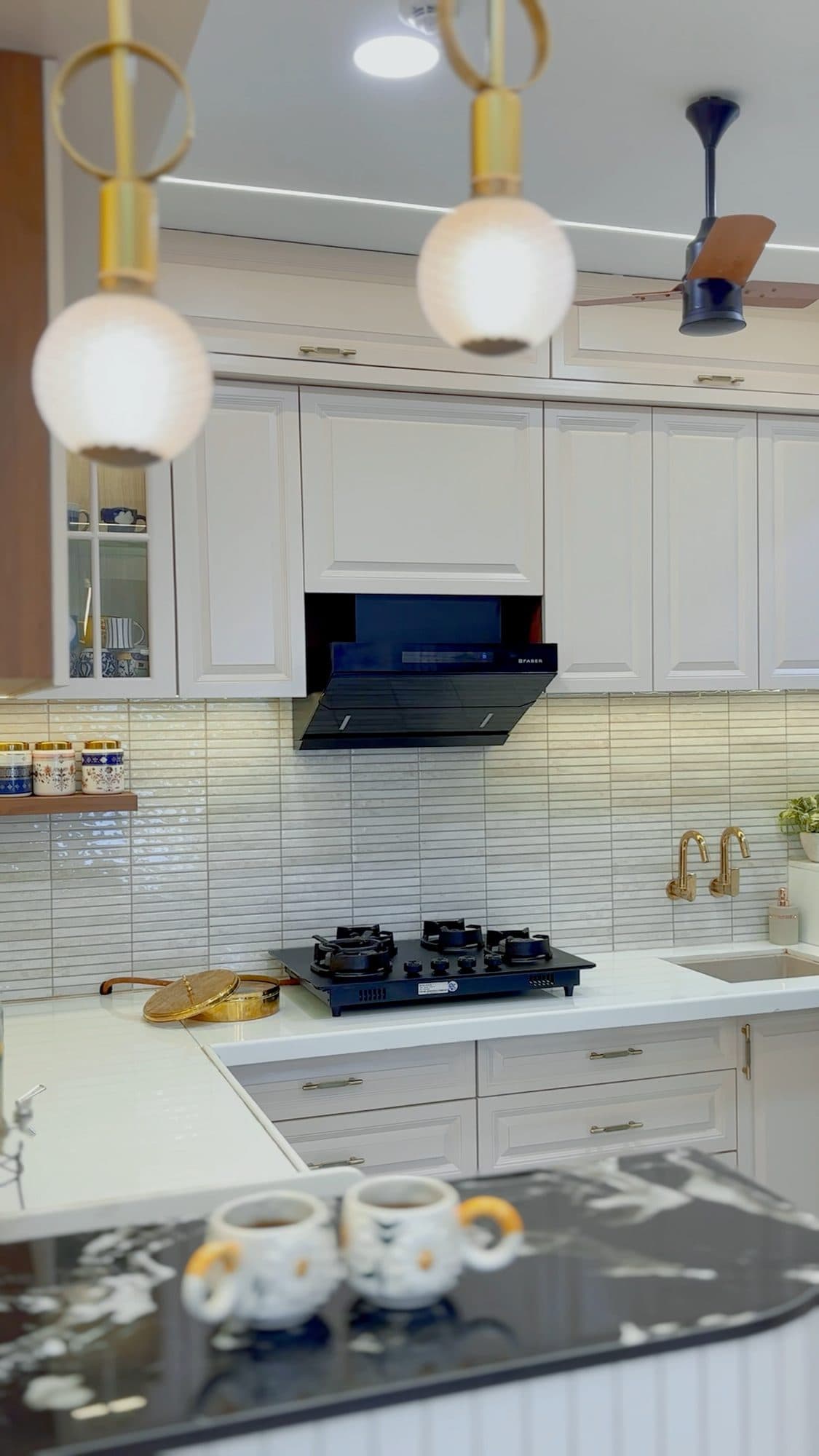 Kitchen in a Kothrud, Pune home by Divya Jain Interiors