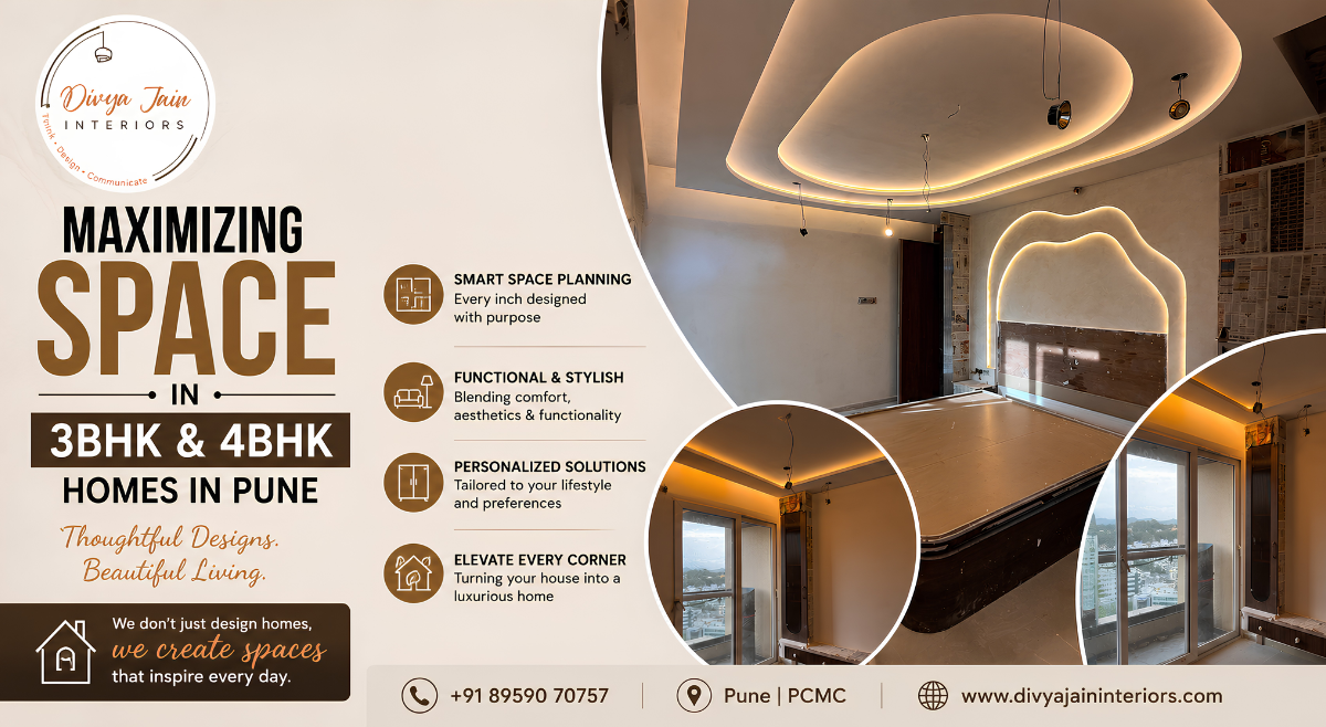 3bhk @ 4bhk interiors designers in pune