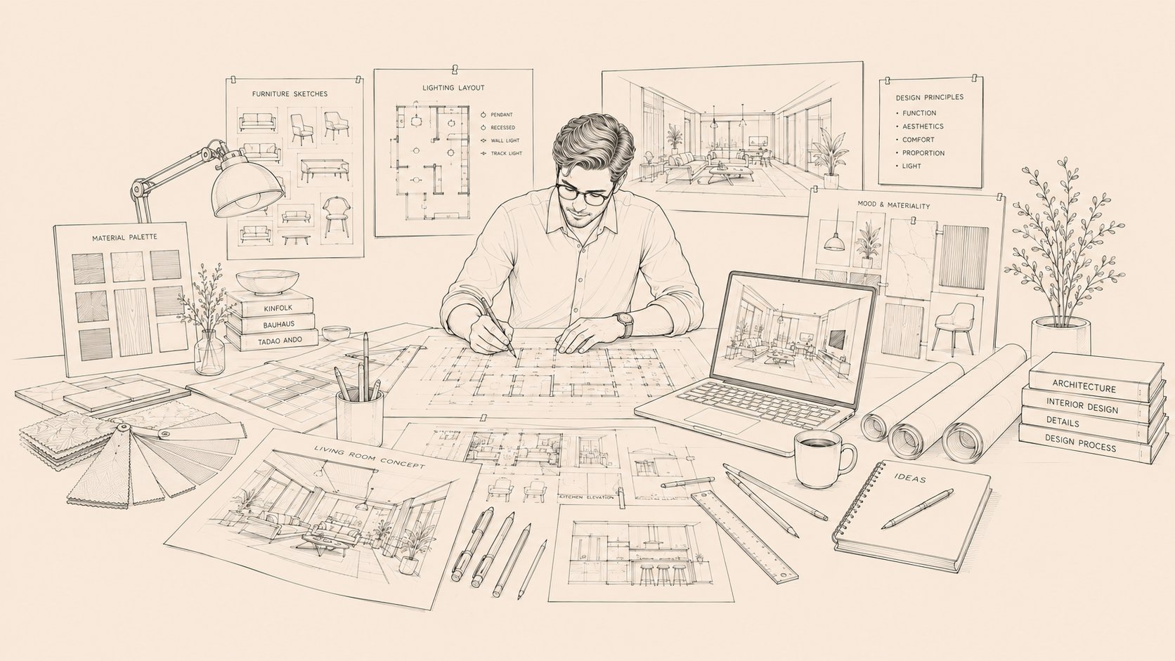 Design Creation, Divya Jain Interiors process