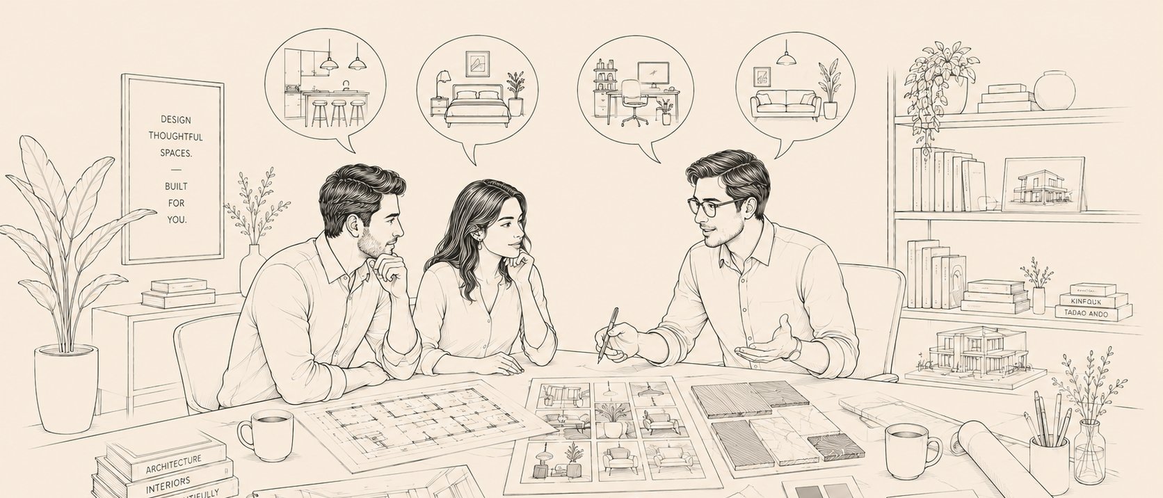 Understanding Your Needs, Divya Jain Interiors process
