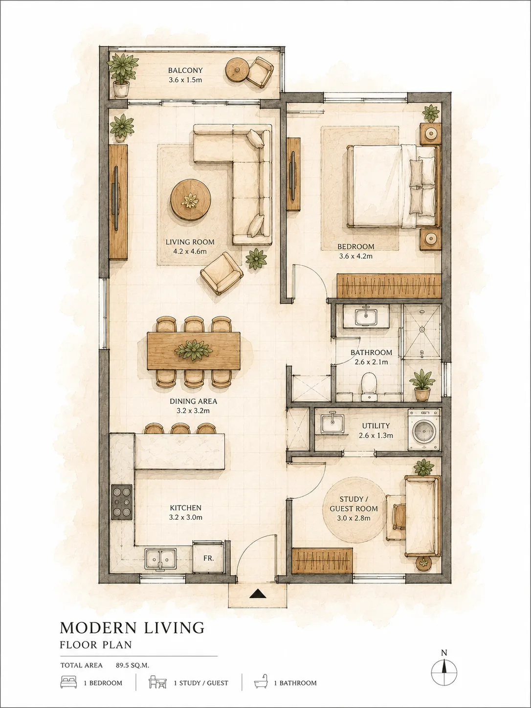 2D layout, sample deliverable