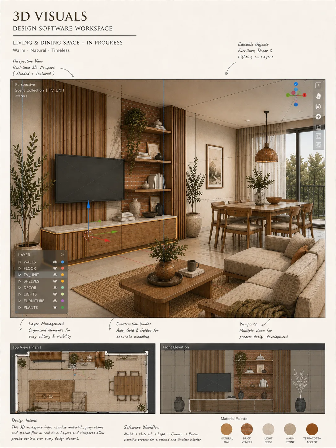 3D visual, sample deliverable